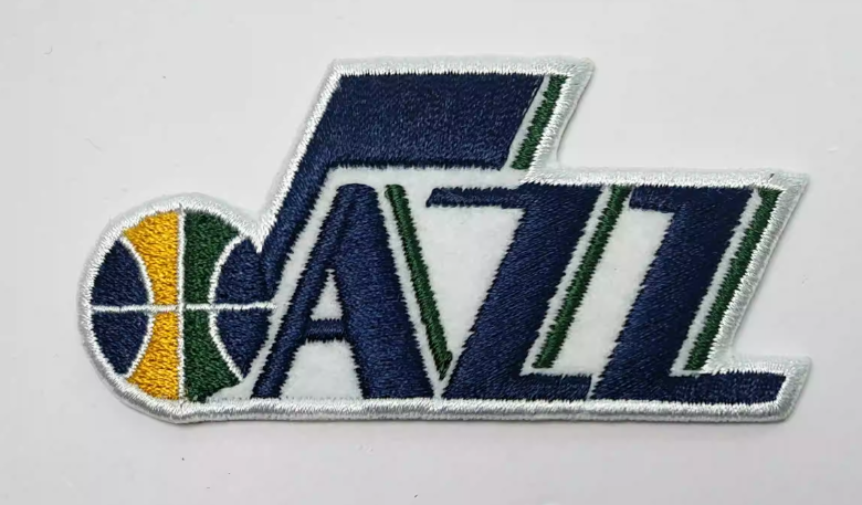 Utah Jazz Logo v2 Iron on Patch 4.45cmx9.5cm